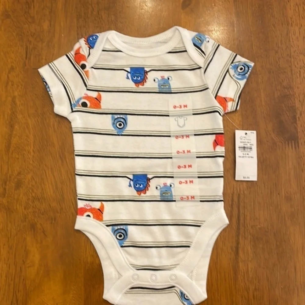 Monster bodysuit 100% cotton- 126